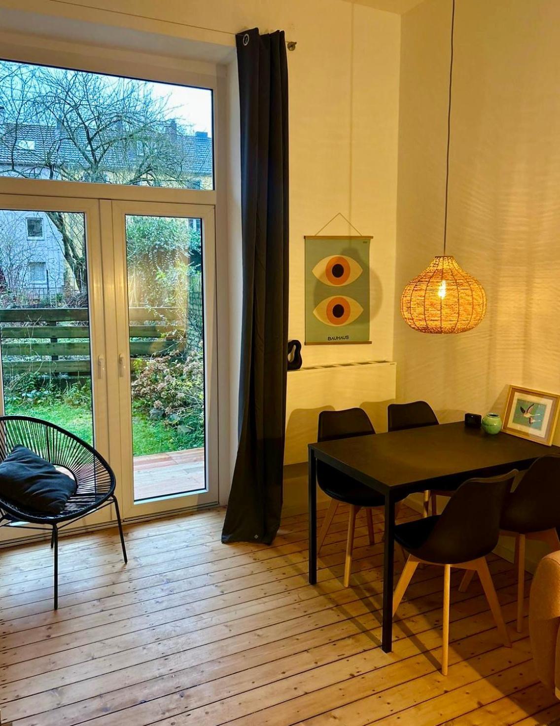 Feelslikehome - Stylische Und Zentrale Altbauwohnung Mit Terrasse&Garten Bochum Exterior foto